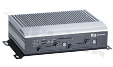 Bezwentylatorowy komputer wbudowany; ISO7637; EN60950; IP40 ; EN45545;IntelCore i7-3517UE/i3-3217UE;RAM 4GB; 3xCOM-isolated; 4xUSB; 4xGbE POE; 1xDVI-D; 1xVGA; 1xCANBus-isolated; 2xPCIe mini; 1xSIMslot; temp. pracy -40+70C; zasilanie 9-36V DC