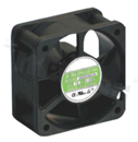 Wentylator; DC; 0.32m3/min; 0.24A; 3.5-5.5VDC; 1.20W; 4000RPM; 27dBA; 24 AWG; plastik; -10+70 st.C; 35g; 50x50x25mm