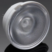 Lens for LED high power; COB; angle: 28 to 51 degrees FWHM; Number of LEDs: 1; Dimensions: round 32mm; Height: 14.7mm; meterial: PC; Fastening: glue