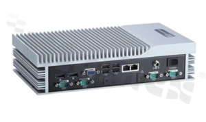 Bezwentylatorowy przemysłowy komputer wbudowany; dwurdzeniowy procesor AMD G-Series T56N 1.65 GHz; 1x VGA; 2x DISPLAYPORT; 2x Gigabit LAN; 1xCFast; 1x SATA; 4xCOM; 6x USB; 2x mPICe; SIM slot; temperatura pracy -10+55C; zasilanie 12V
