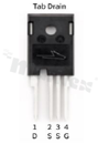 Tranzystor N-MOSFET SiC; unipolarny; 1200V; 25mOhm; -40+175 st.C; THT; TO-247-4