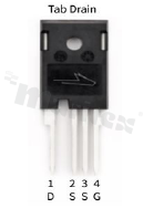 Transistor N-MOSFET SiC; unipolar; 1200V; 25mOhm; -40+175 deg.C; THT; TO-247-4