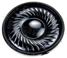 Speaker 28mm; 8 Ohm; 2W; 700Hz-20kHz; Cone: mylar; Height: 4.7mm