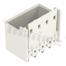 Listwa zaciskowa do PCB;pionowy kierunek wtykania; raster 5.00mm; 4 torowy; jasnoszary;300V/15A