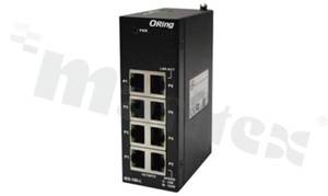 Unmanaged Ethernet switch with 8x10/100Base-T(X); operating temperature -40+70 deg.C