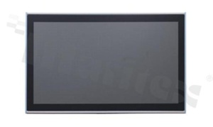 Fanless Panel PC 18.5''; resistive/capacitive touch panel; IntelCeleron J1900 2.0 GHz; 4xUSB; 4xCOM; 2x LAN; SATA; 2x mPCIe; oper. temp. 0+50C; power supply