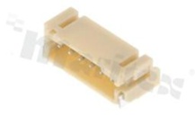Header for PCB; pitch 2.00mm; 6-contacts; SMD; male; side entry; 100V/2A