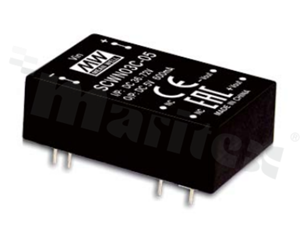 Converter DC/DC; 3W; 12V; 9-18V; 250mA