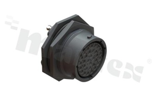 Standard Connector circular; socket; Jam Nut SZ18