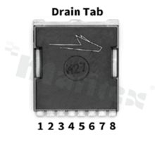 Tranzystor N-MOSFET SiC; unipolarny; 650V; 45mOhm; 49A; 164W; -40+175 st.C; SMD; TOLL