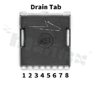 Tranzystor N-MOSFET SiC; unipolarny; 650V; 45mOhm; 49A; 164W; -40+175 st.C; SMD; TOLL