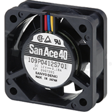 Fan; DC; 12VDC; 40x40x15mm; 0.18m3/min; 28.0dB.