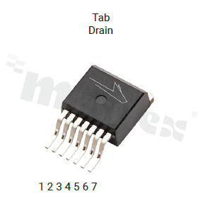 Tranzystor N-MOSFET SiC; unipolarny; 1200V; 75mOhm; 34A; 172W; -55+175 st.C; SMD; TO-263-7XL