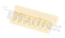 Crimp terminal housing; pitch 2.50mm; 7-contacts; female; applicable wire AWG#22-28; 250V/3A