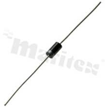 Transil Diode (TVS); 600W; 10.2V; 36.5A; unidirectional; -55+175 deg.C; THT; DO15