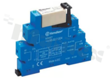 Interface relay; electromagnetic; contact rating current 8A; coil voltage 12VAC,12VDC; 2 changeover contacts DPDT; screw terminals; 8A/250VAC,8A/24VDC