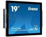 Monitor open-frame 19"; 5:4; IP65 front; typ dotyku: CTP; 16.7M kolorów; 1280x1024; jasność 315 nitów; kontrast 1000:1; kąt widzenia 178/178; VGA; HDMI; DP;  zasilanie 12V DC; VESA