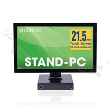 Komputer panelowy; 21.5"; FHD(1920x1080); dotyk: pojemnościowy; LGA1151; RAM: 8GB; 16GB; COM; 4xUSB; 3xLAN; DP; Audio; SATA temp.pracy: 5+40C; 100-240VAC
