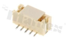 Header for PCB; pitch 2.00mm; 5-contacts; SMD; male; top entry; 100V/2A