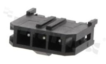 Złącze Kablowe do PCB; w rastrze 3.00mm; 3-stykowe; montaż THT; męskie; pionowe; 250V/5A