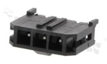 Header for PCB; pitch 3.00mm; 3-contacts; THT; male; top entry; 250V/5A