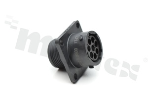 Standard Connector circular; RCP SQ FL 4 pins; SZ 12 SCKT SEAL