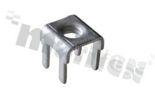 Screw terminal, M3, THT without nut