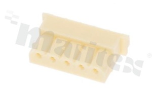 Korpus złącza kablowego; w rastrze 2.50mm; 5-stykowego; żeńskie; na przewód AWG#22-28; 250V/3A