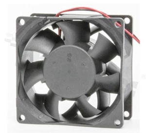 Wentylator; DC; 48VDC; 80x80x38mm; 2.76m3/min; 63.5dB.