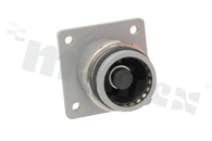 Connector power heavy duty power; 8.0mm EMI&HVILBusbar; orange; 90keyway