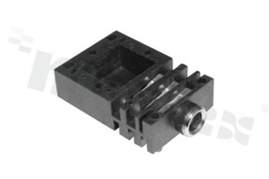 Connector: Jack 3.5mm; socket; female; ways: 3; angled 90st.; on panel mounting