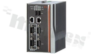 Robust Din-rail Fanless Embedded System;Intel Atom  Z510PT 1.1GHz 2 isolatedCAN; supply 12-48V
