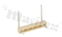 Angled connector; number of contacts: 2; load capacity 2A; voltage 150V; pitch 12.7mm