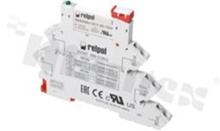 Przekaźnik elektromagnetyczny; prąd znamionowy 6A; napiecie cewki 220...240VAC/DC; pojedynczy styk przełączny (1C); 6A/30VDC; 6A/250VAC; zawiera wymienny przekaźnik RM699BV-3011-85-1060; Montaż: szyna DIN