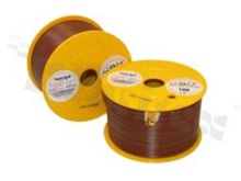 Przewód pojedynczy LGY/H05V-K; z wielodrutową miedzianą żyłą; brązowy/czerwony; przekrój 1.50mm2; AWG 16; 500V; -40+105 st.C; 100m.