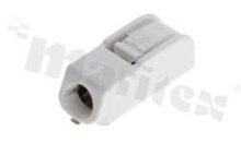 Złącze wtykowe; w rastrze 6mm; zatrzaskowe z przyciskiem zwalniającym; 1-stykowe; poziome; SMD; do przewodów 0.5-1.5mm2; UL: 10A/600V