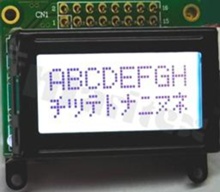 Display LCM; LCD character; 8x2; FSTN white-black positive; LED white backlights; 6:00 viewing angle;