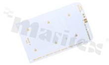 MCPCB, number of layers - 1, white soldermask, legend color: colorless, pad cover: gold; /4