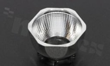 Reflektor BRIDGET-W-UNI-C13555, średnica: 23mm, wysokość: 12.8mm  do diod LED COB, FWHM: ok.60 stopni, wide beam, PC, Ledil