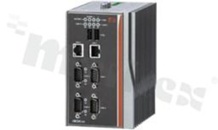 Bezwentylatorowy komputer przemysłowy; FCC Part18; UL508; UL/cUL60950-1; IEC60068;EN50121-4; AMD LX800; RAM+1GB; 6xCOM-isolated; 2xUSB; 2xLAN-isolated;4xDIO-isolated; VGA; SIMslot; MiniCard; temp. pracy -40+70C; zasilanie 12-48V