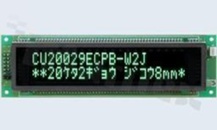Matryca graficzna; 20x2 dużych znaków; ekran 130 x 32 mm; RoHS; +5V;-40+85C; Noritake, CU20029-UW1J