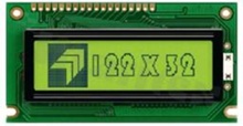 Display LGM; LCD graphic; 123x32 pixels; STN positive yellow-green Y/G; Array LED yellow-green Y/G backlight; view 06:00; 5.0 V;