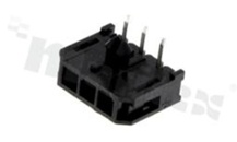 Złącze Kablowe do PCB; w rastrze 3.00mm; 3-stykowe; montaż THT; męskie; poziome; 250V/5A