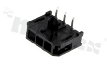 Header for PCB; pitch 3.00mm; 3-contacts; THT; male; side entry; 250V/5A