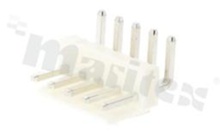 Header for PCB; pitch 3.96mm; 5-contacts; THT; male; side entry; 250V/7A