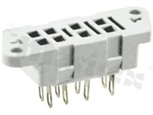 Socket for relay R2M; 5A; 8 PIN; mounting: panel; 5A/250VAC