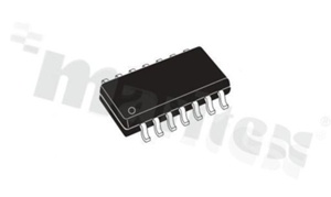Integrated Circuit Operational Amplifier; CH:4; 1.2MHz; 3-32/±1.5-±16V; -65+150 deg.C; SMD; SO14