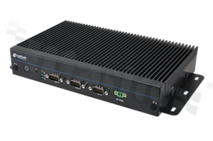 Bezwentylatorowy komputer przemysłowy; Celeron J6413/ Atom 6425E; RAM: do 32GB; 2xCOM; 4xUSB; 2xLAN; GPIO; DP; HDMI; Audio; SATA; TPM 2.0; temp. pracy: -40+70C; 12/24VDC