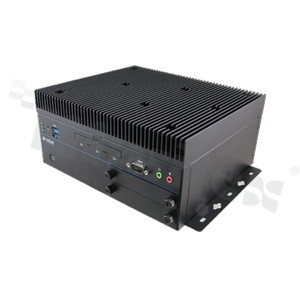 Bezwentylatorowy komputer przemysłowy; Pentium Gold G5400/ Celeron G4900T/ Core i3/i5/i7; RAM: do 64GB; 3xCOM; 6xUSB; 2xLAN; 3xSIM; Audio; SATA; DP; HDMI; LVDS; mPCIe; M.2 Key E; M.2 Key B; temp. pracy: -40+70C; 12/24VDC