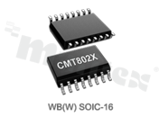 Integrated Circuit Interface Digital Isolator; unidirectional; CH:2(reversed 1); 150Mbps; default OUT: logic high; 2.5-5.5V; -40+125 deg.C; SMD; SOIC16(10.4x7.5mm)